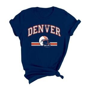 Football Fan Graphic Shirts For Game Day Outfit Adult Unisex T Shirt